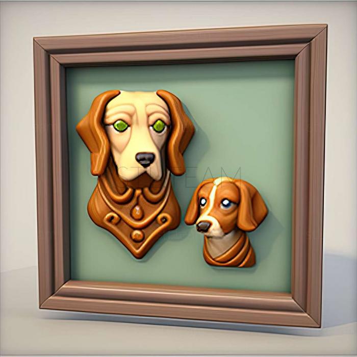 3D model The Sims Pet Stories game (STL)